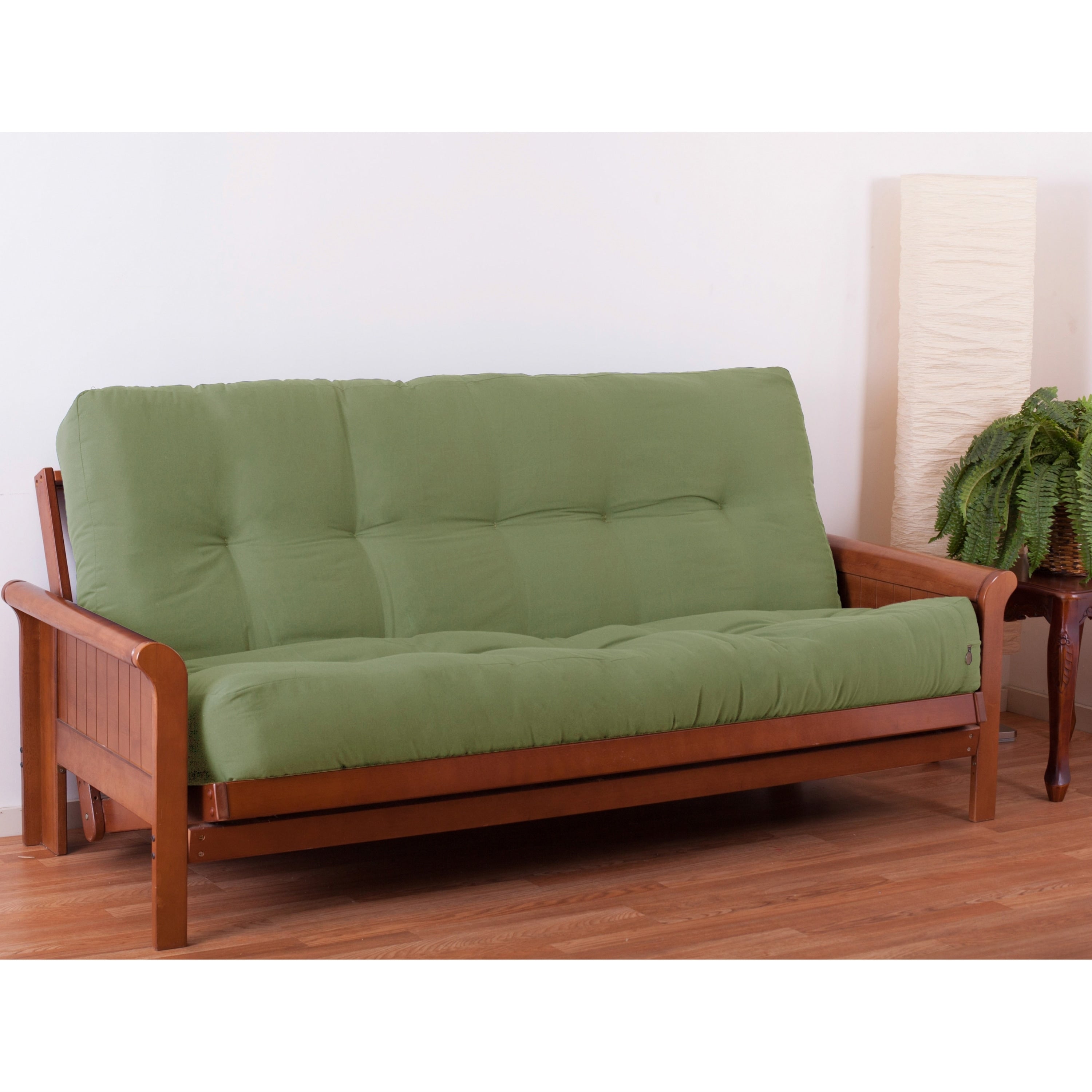 10 Zoll dicke Futonmatratze aus Twill (Einzel-, Doppel- oder Queensize)