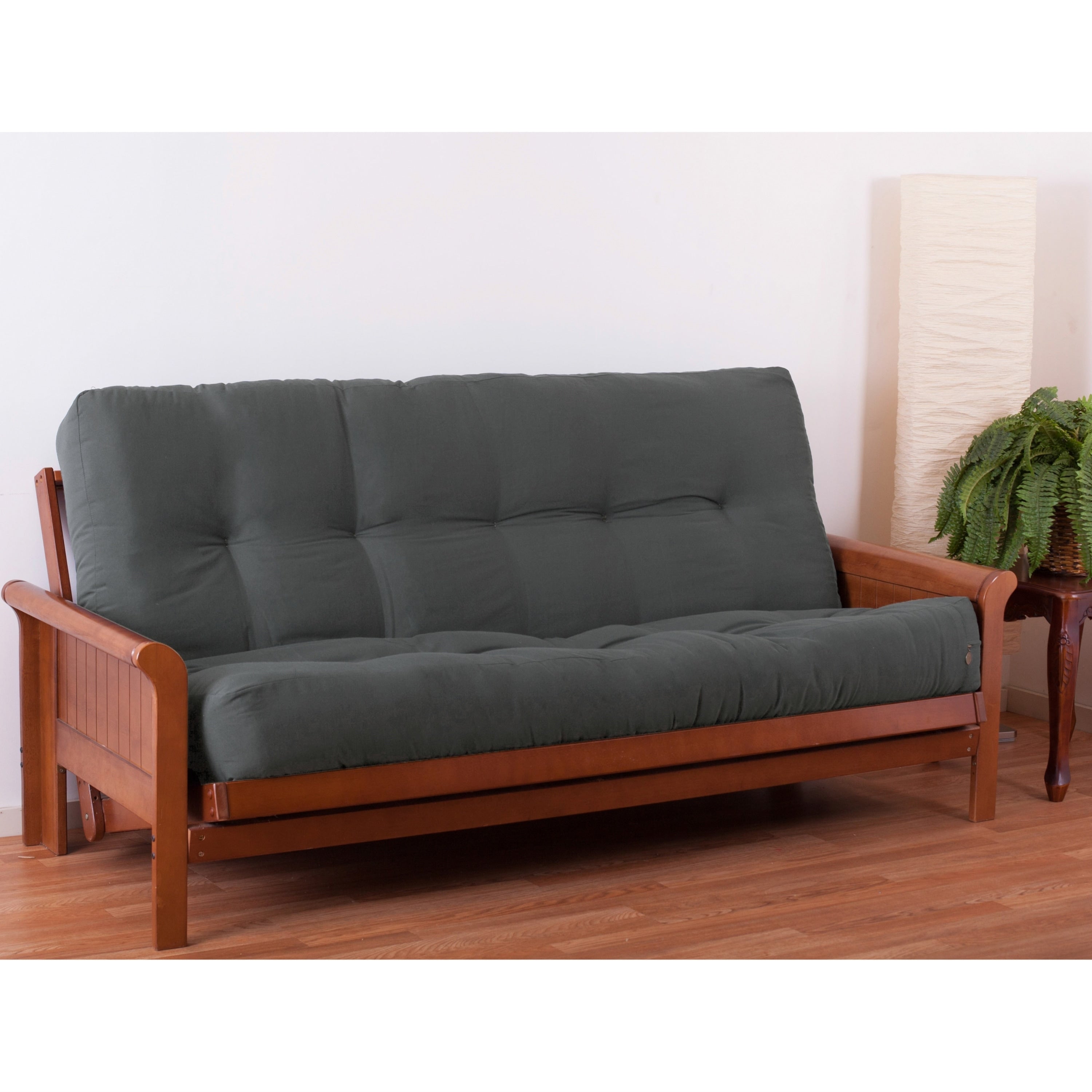 10 Zoll dicke Futonmatratze aus Twill (Einzel-, Doppel- oder Queensize)