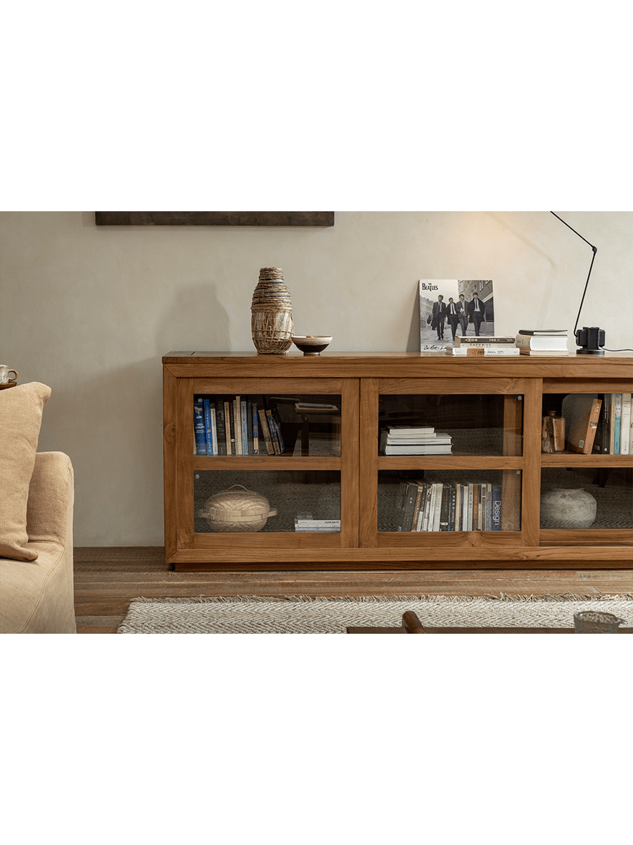 Glass Front Bookcase