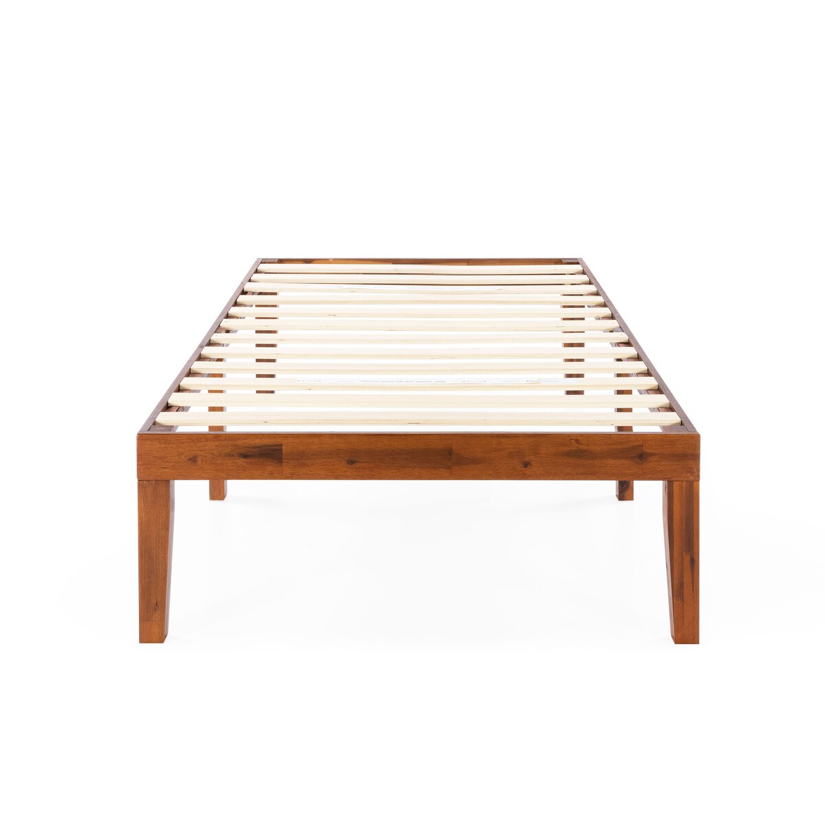 Klassisches 16-Zoll-Plattformbettgestell aus Massivholz in verschiedenen Ausführungen