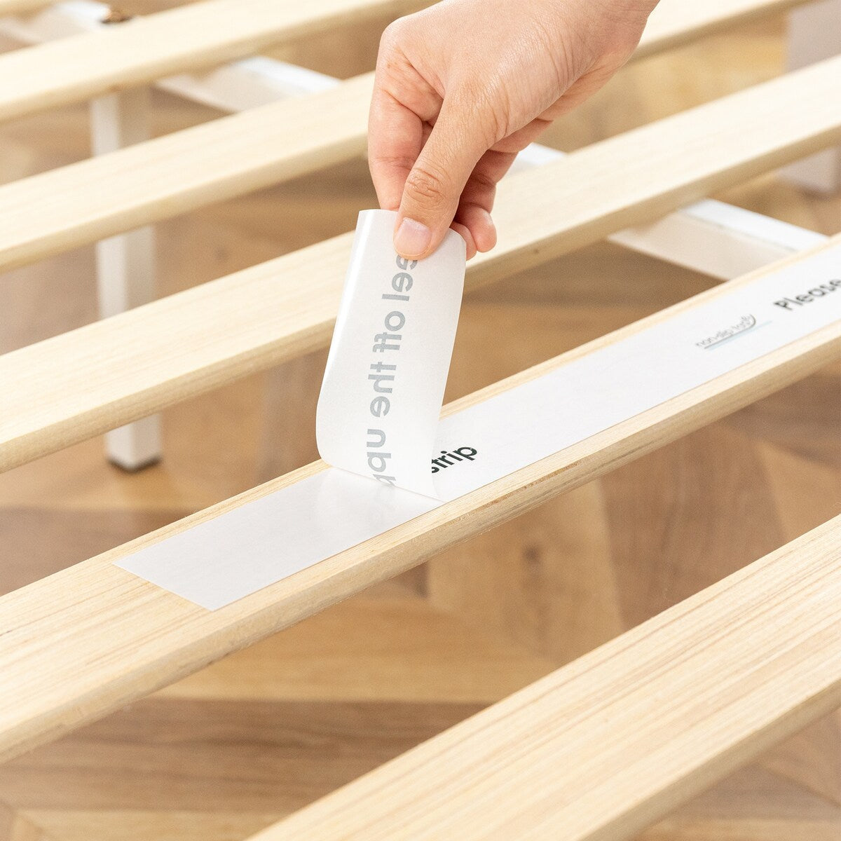 Klassisches 16-Zoll-Plattformbettgestell aus Massivholz in verschiedenen Ausführungen