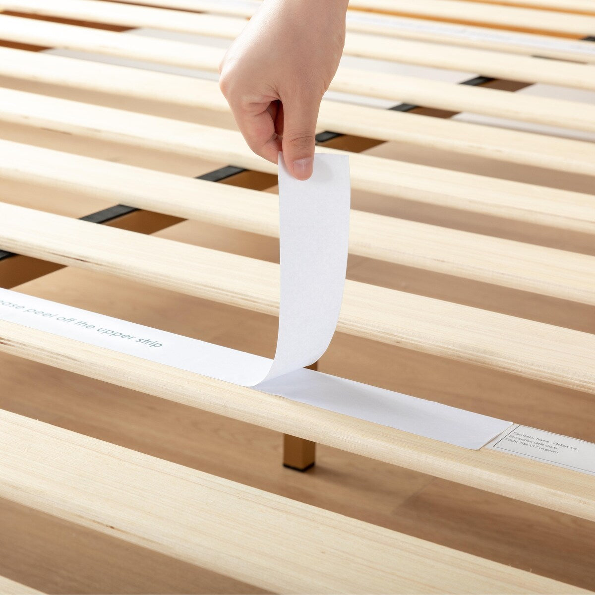 Klassisches 16-Zoll-Plattformbettgestell aus Massivholz in verschiedenen Ausführungen