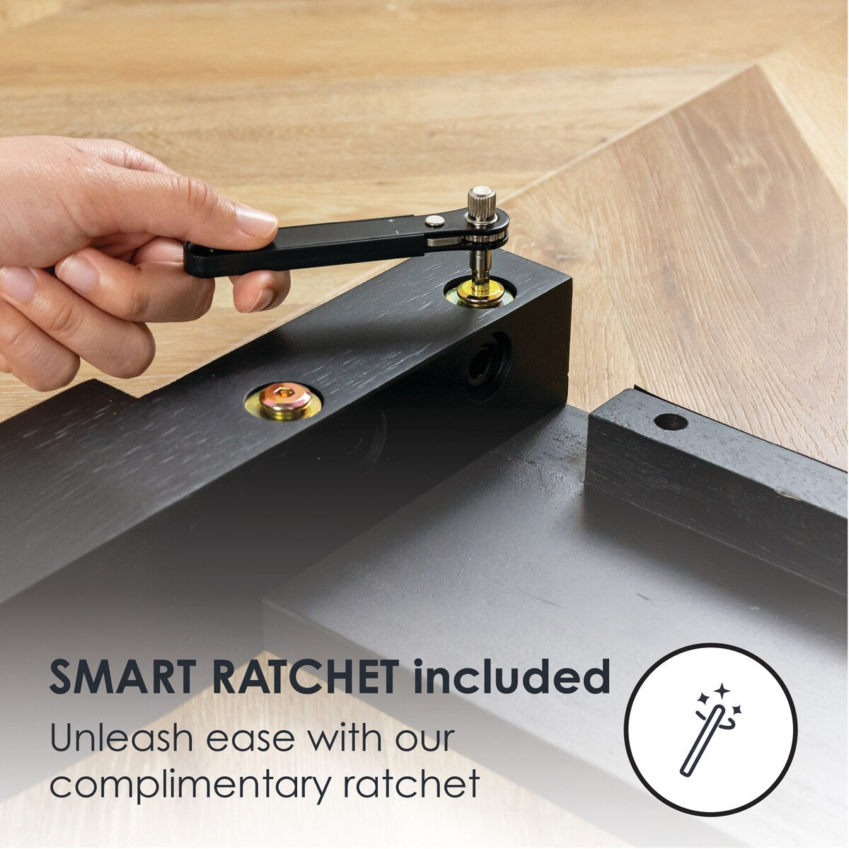 Klassisches 16-Zoll-Plattformbettgestell aus Massivholz in verschiedenen Ausführungen