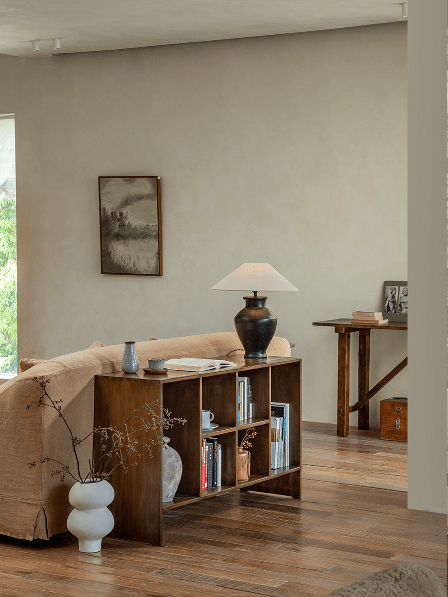 Klotski Wood File Cabinet