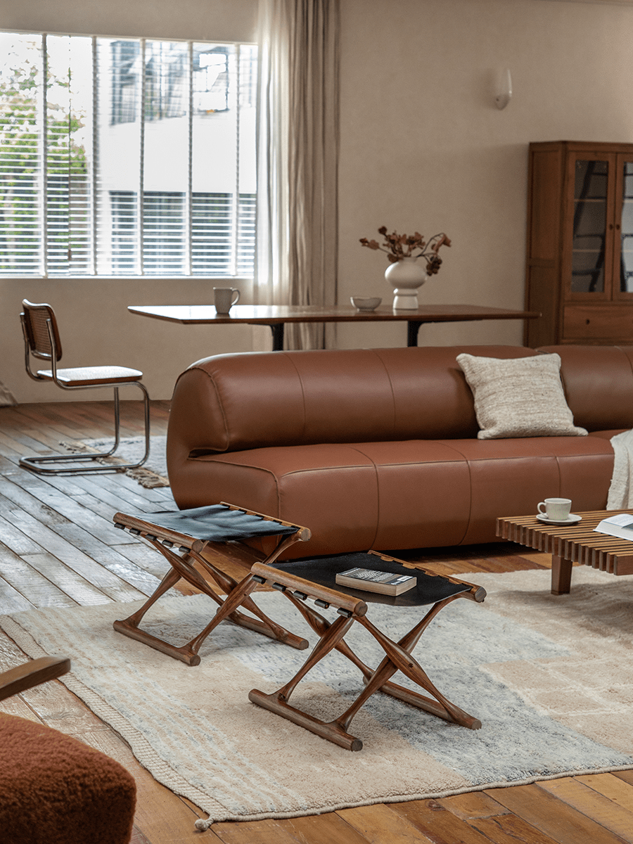 Maverick Lederhocker