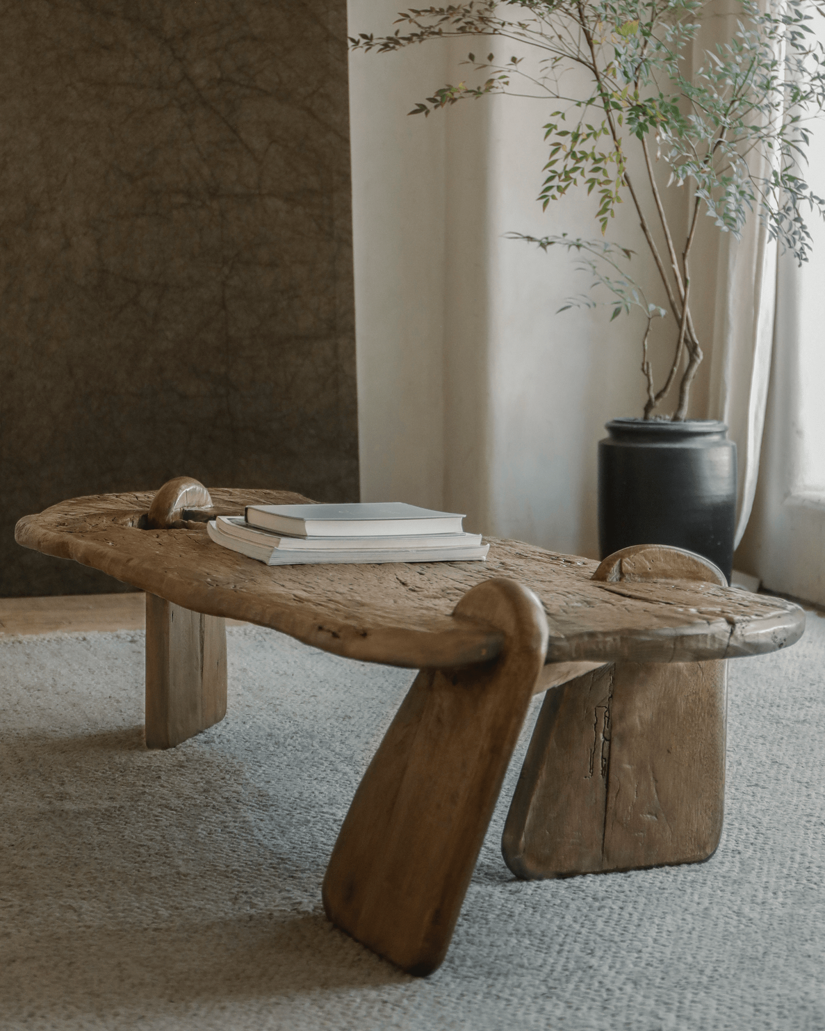 Rustic Driftwood Coffee Table
