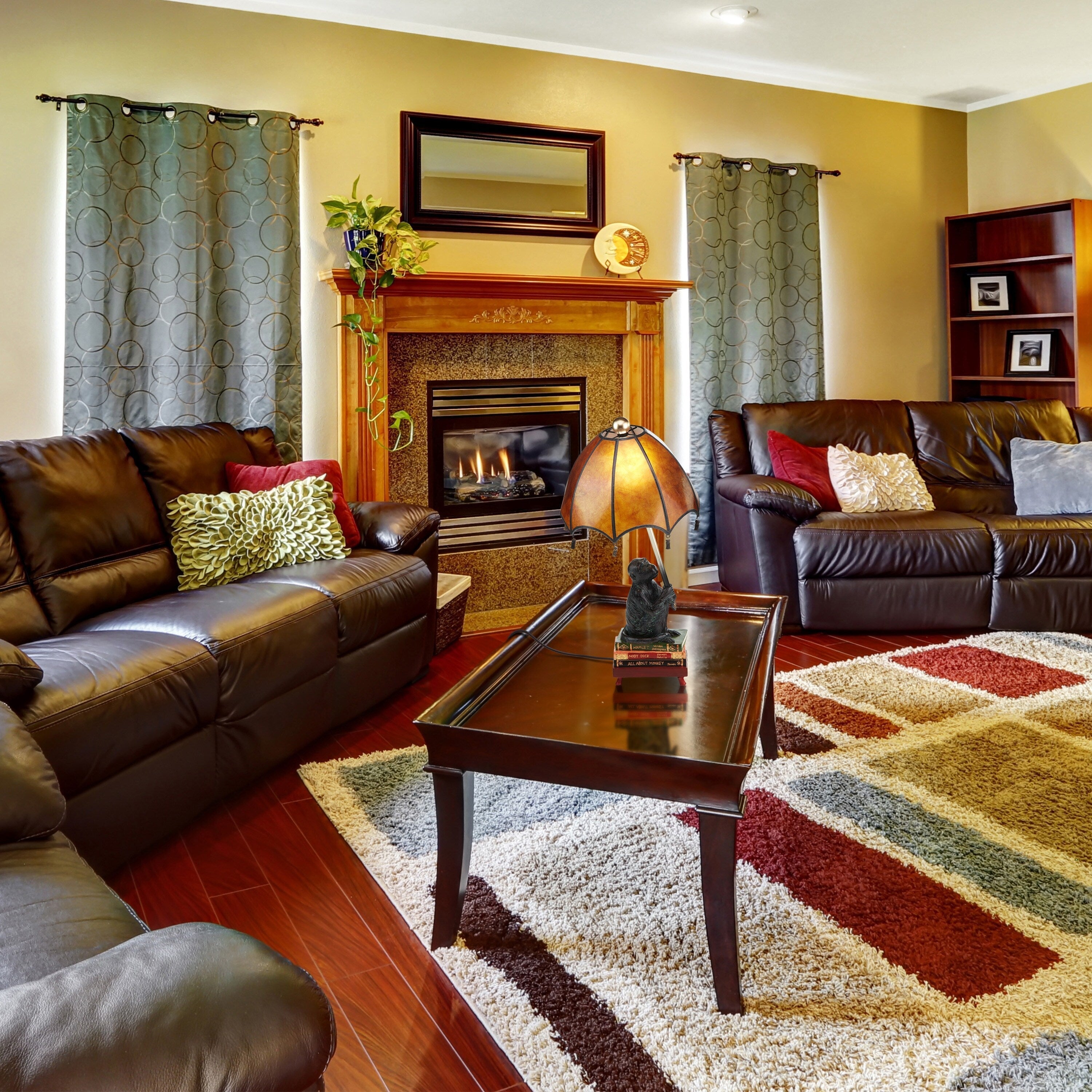 Intellektueller Affe Tischleuchte, 21,75 cm hoch – 11 cm L x 11 cm B x 21,75 cm H