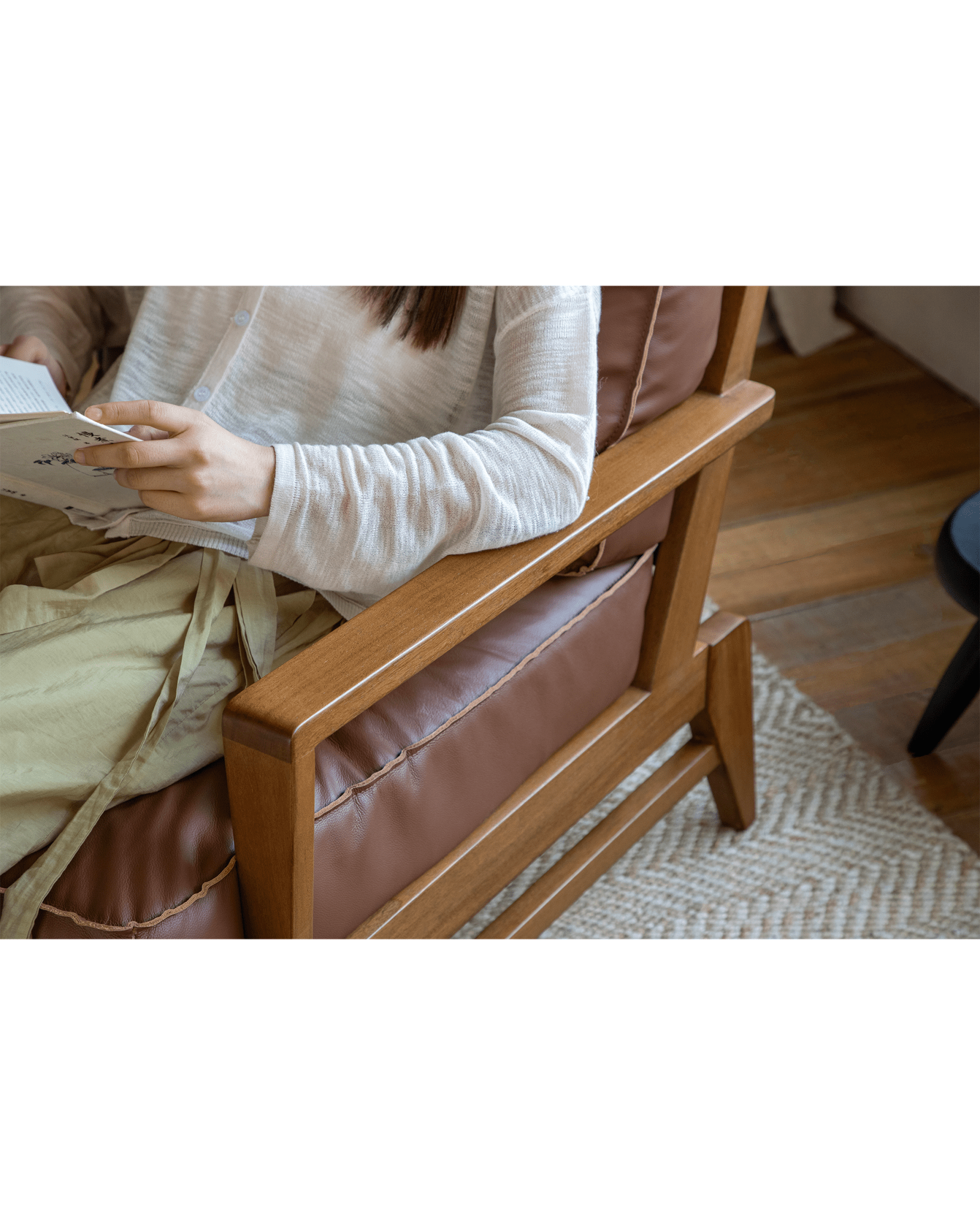 René Leder-Loungesessel