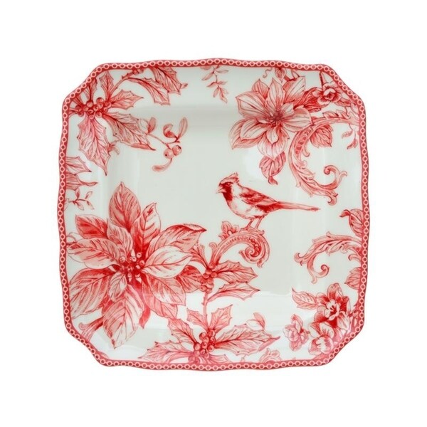 222 Fifth Christmas Lane 16-teiliges Geschirrset, Service für 4 Personen