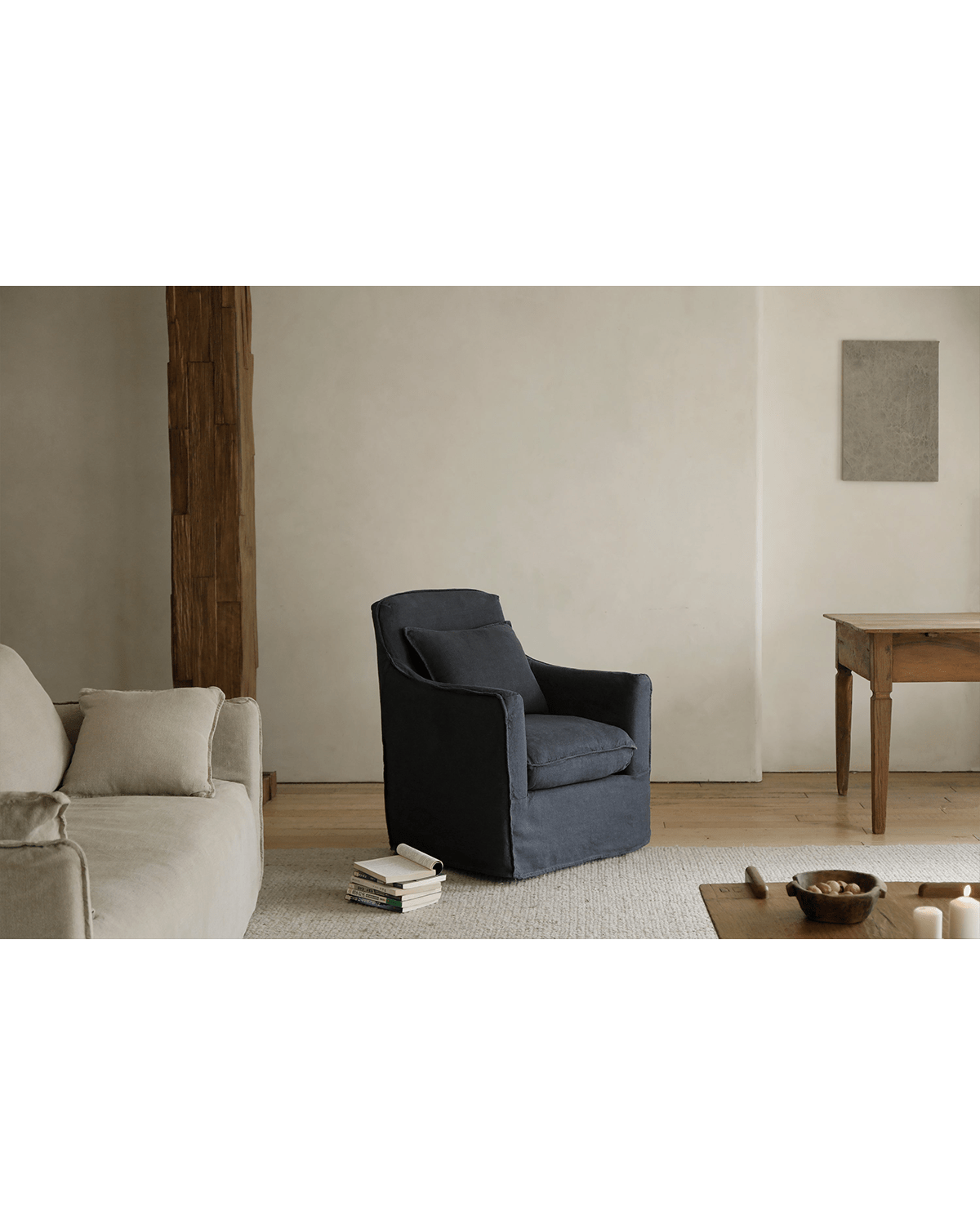 Sola Slipcovered Armchair