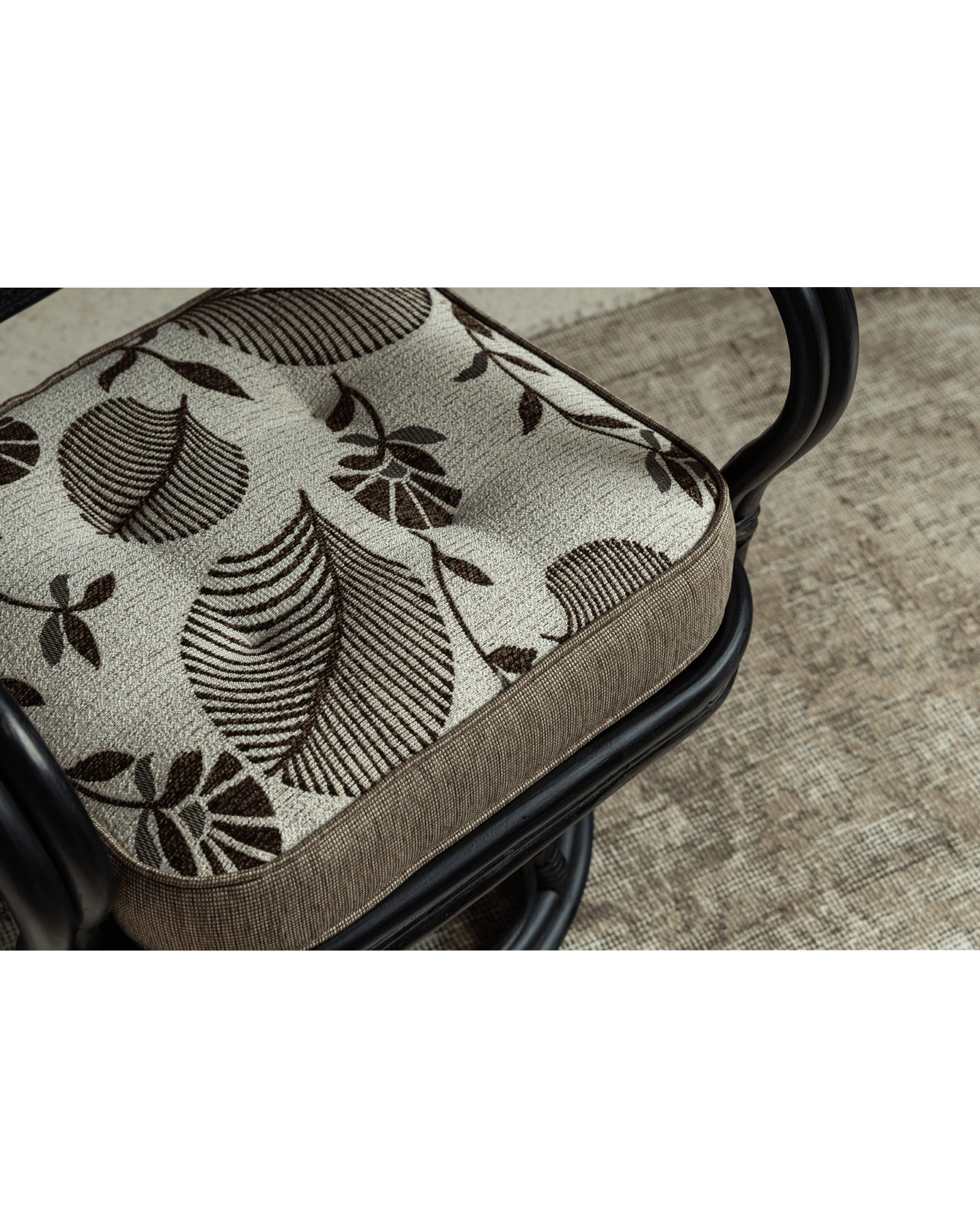 Ray Mini-Drehstuhl aus Rattan