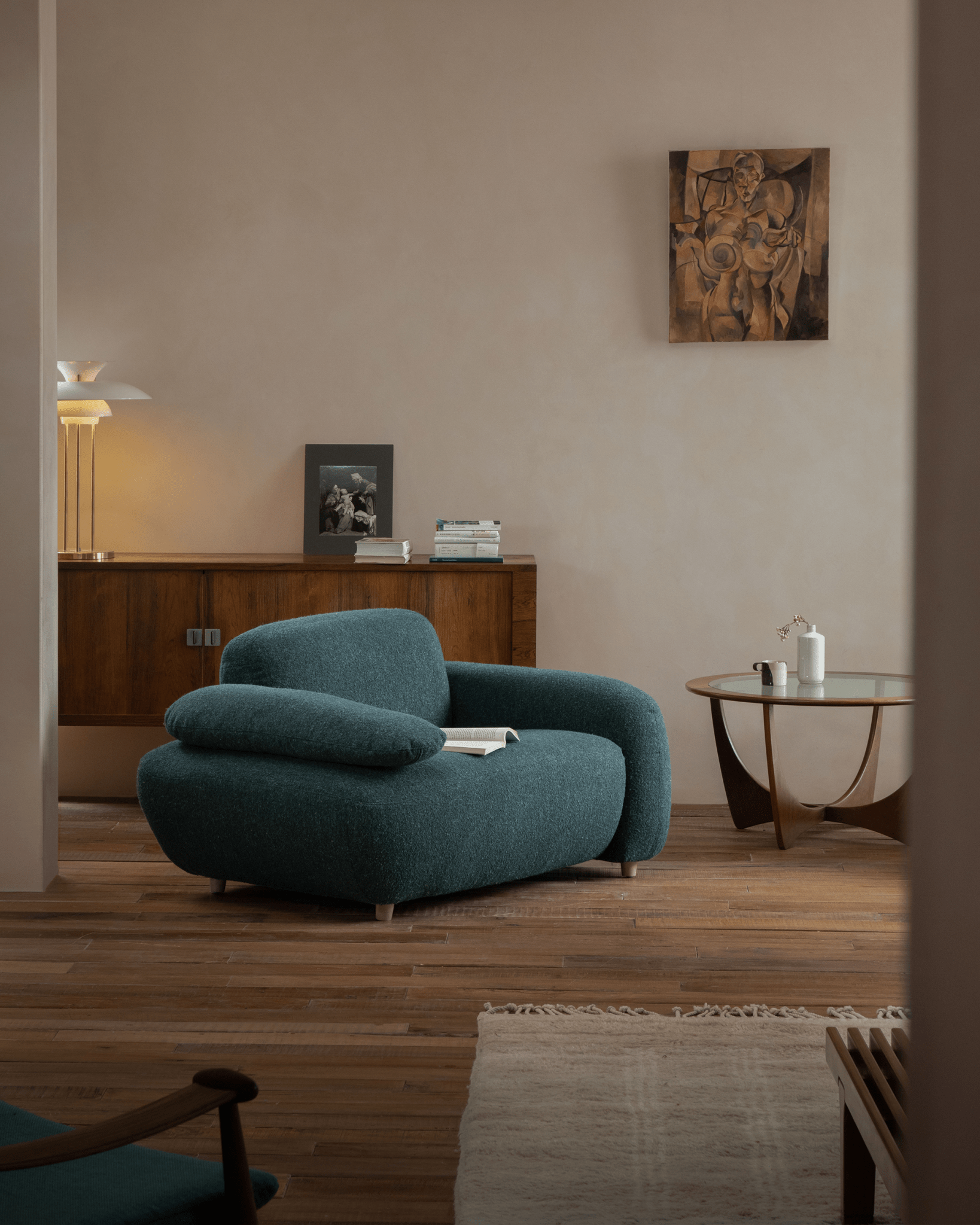 Gestein Bouclé Armchair