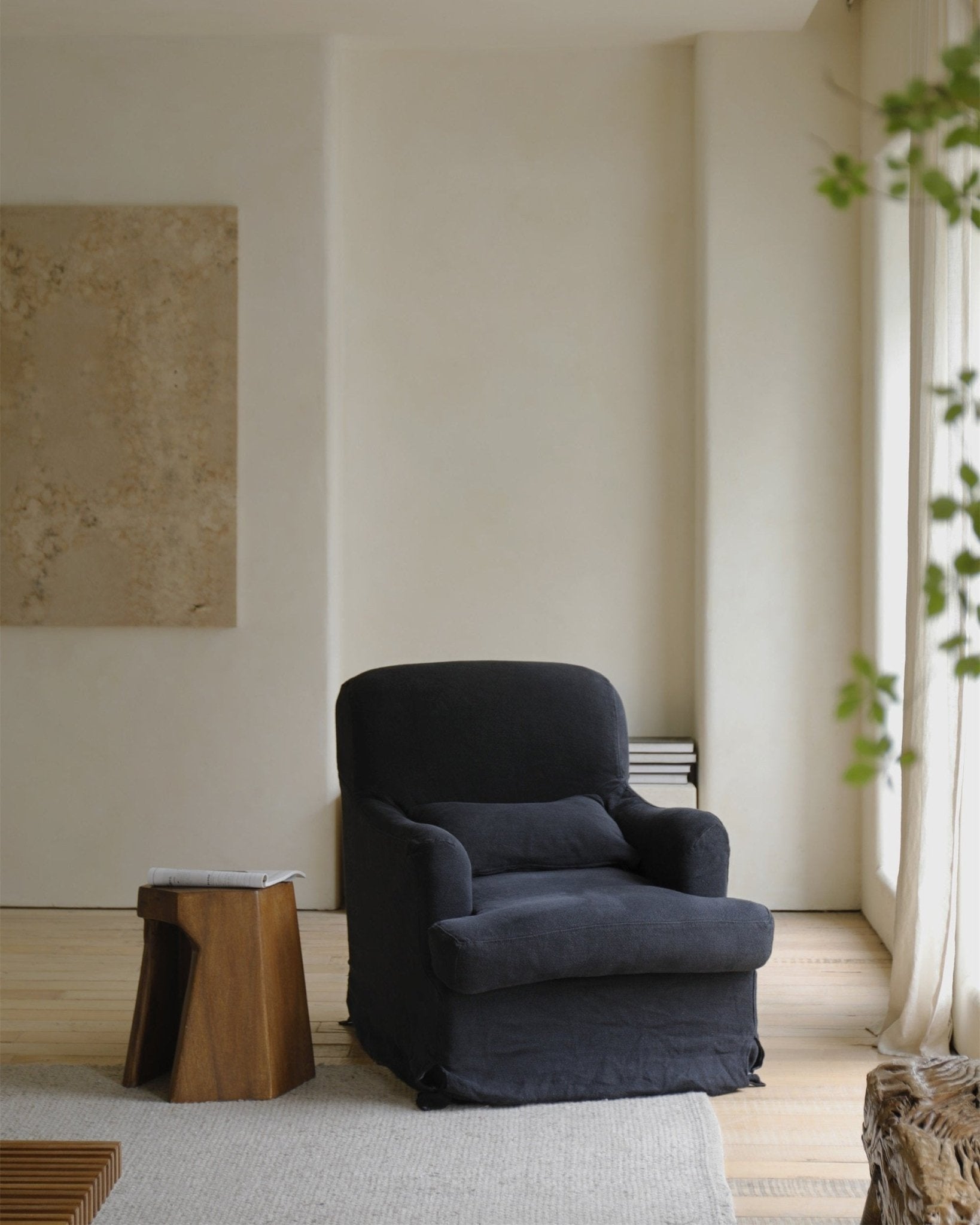 Zone Slipcover Armchair