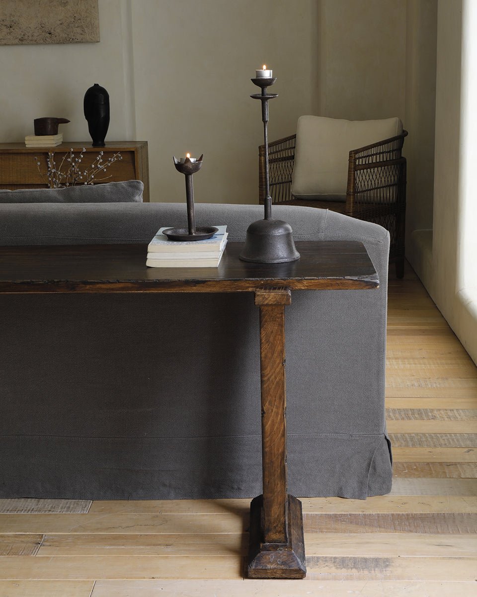 Trapezoid Console Table