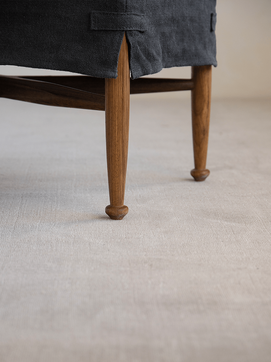 Krabben-Slipcover-Hocker