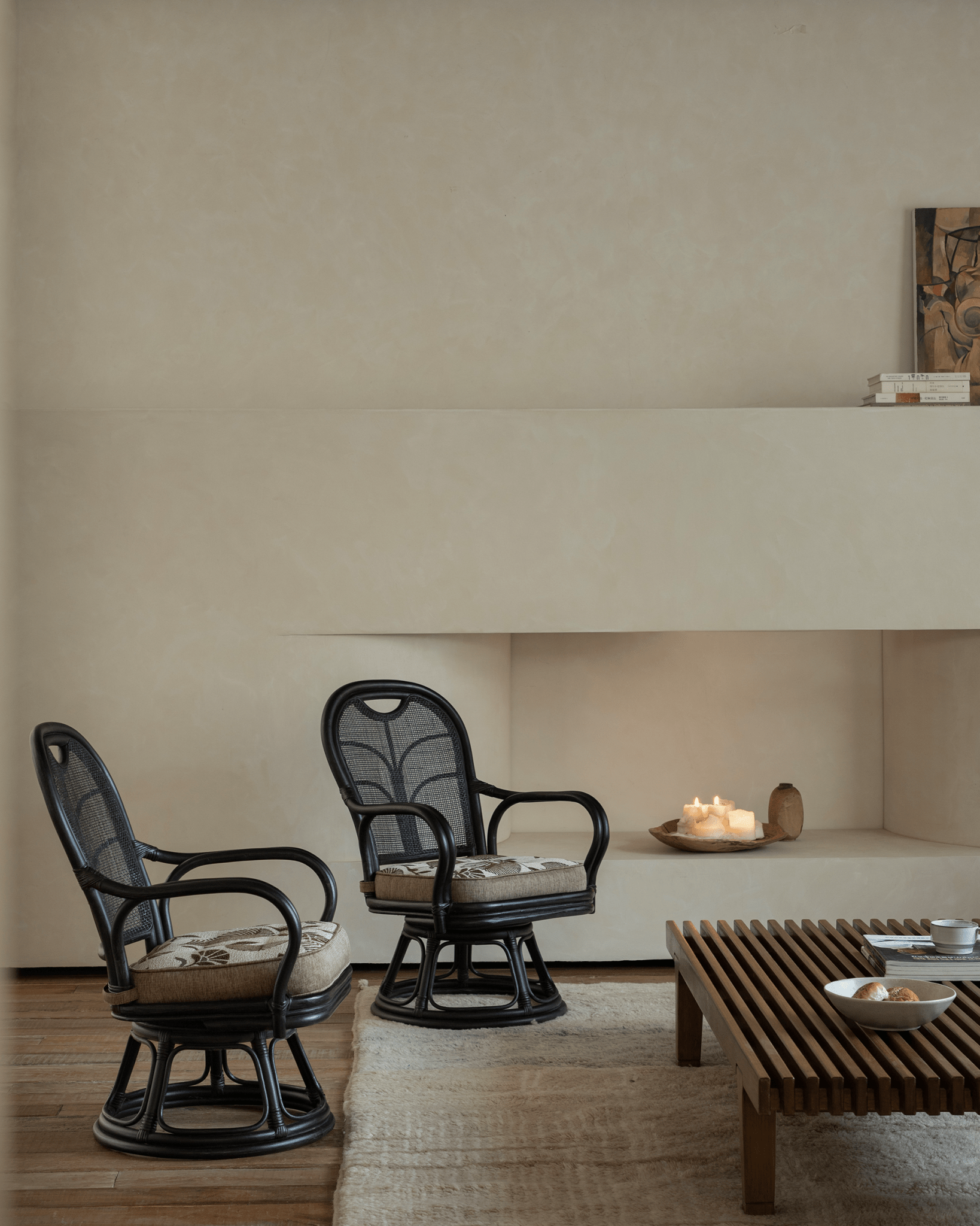 Ray Mini Rattan Swivel Chair