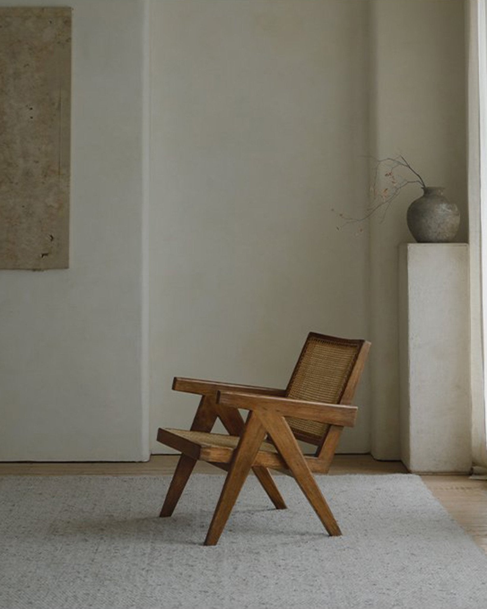 Chandigarh Armrest Easy Chair