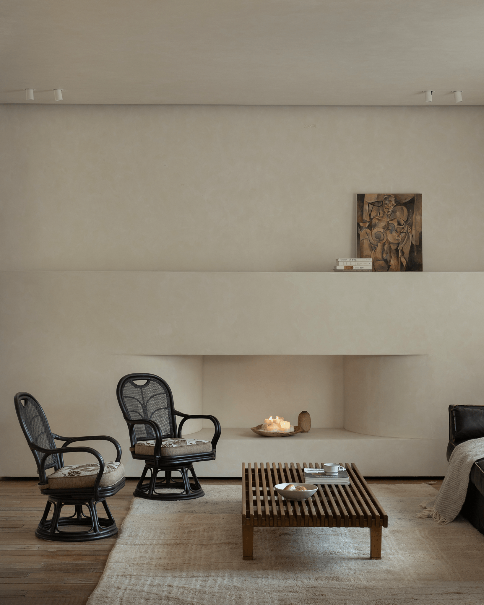 Ray Mini Rattan Swivel Chair