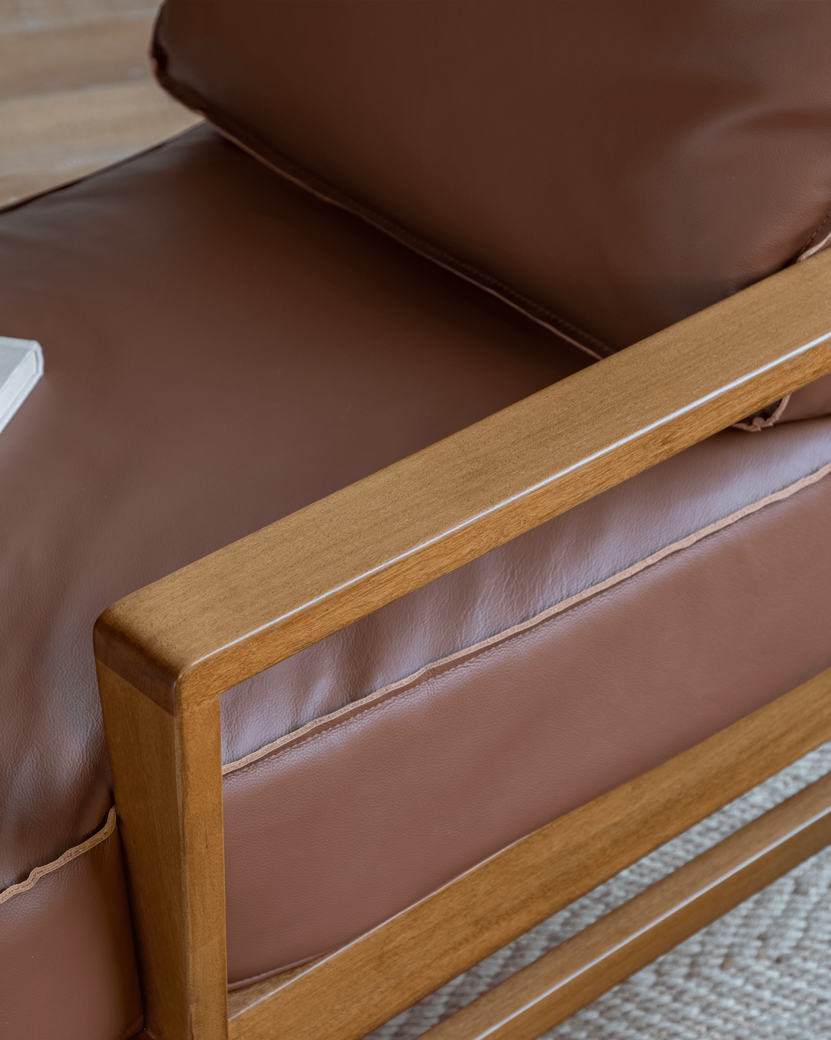 René Leder-Loungesessel