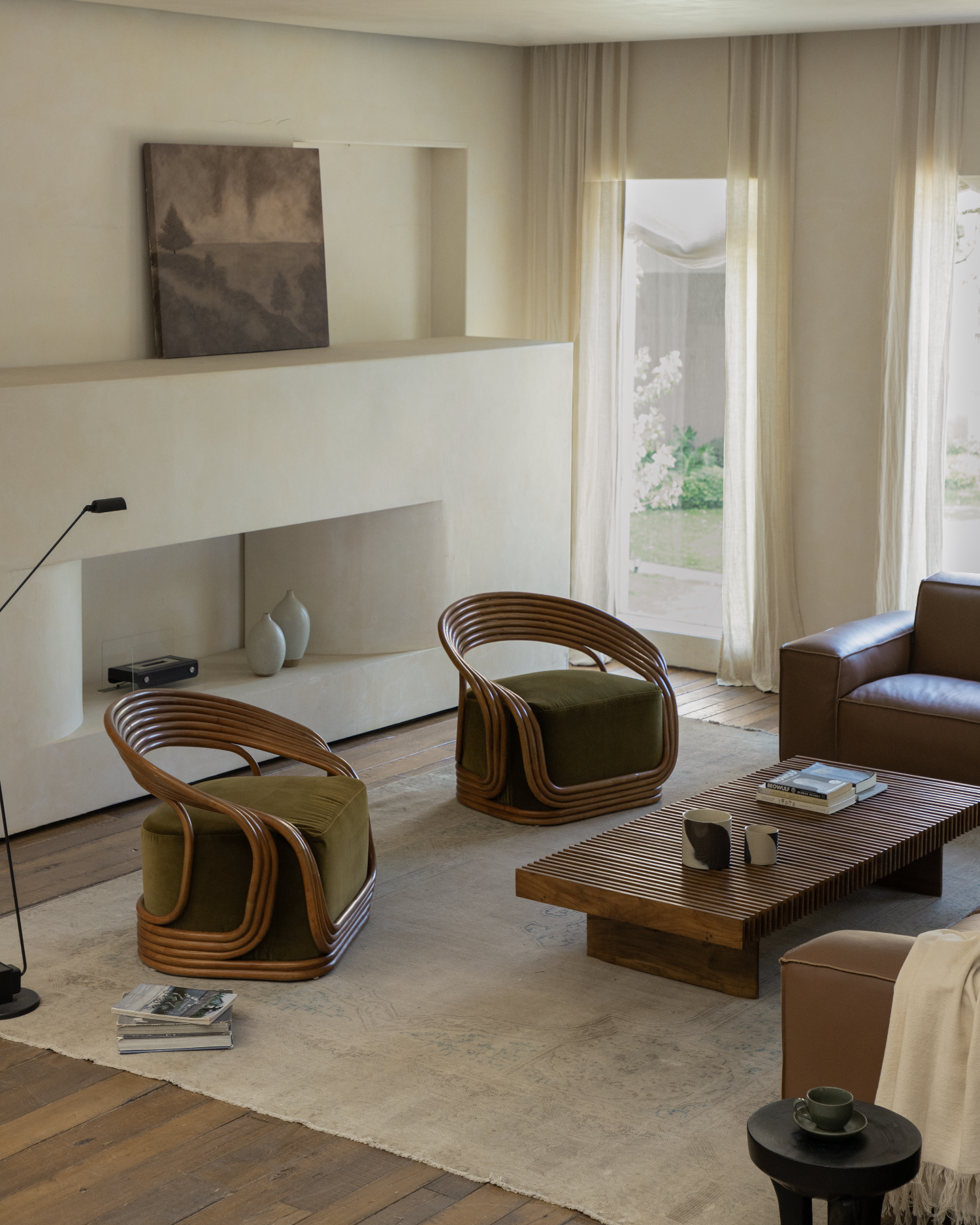 Undina Rattan-Loungesessel