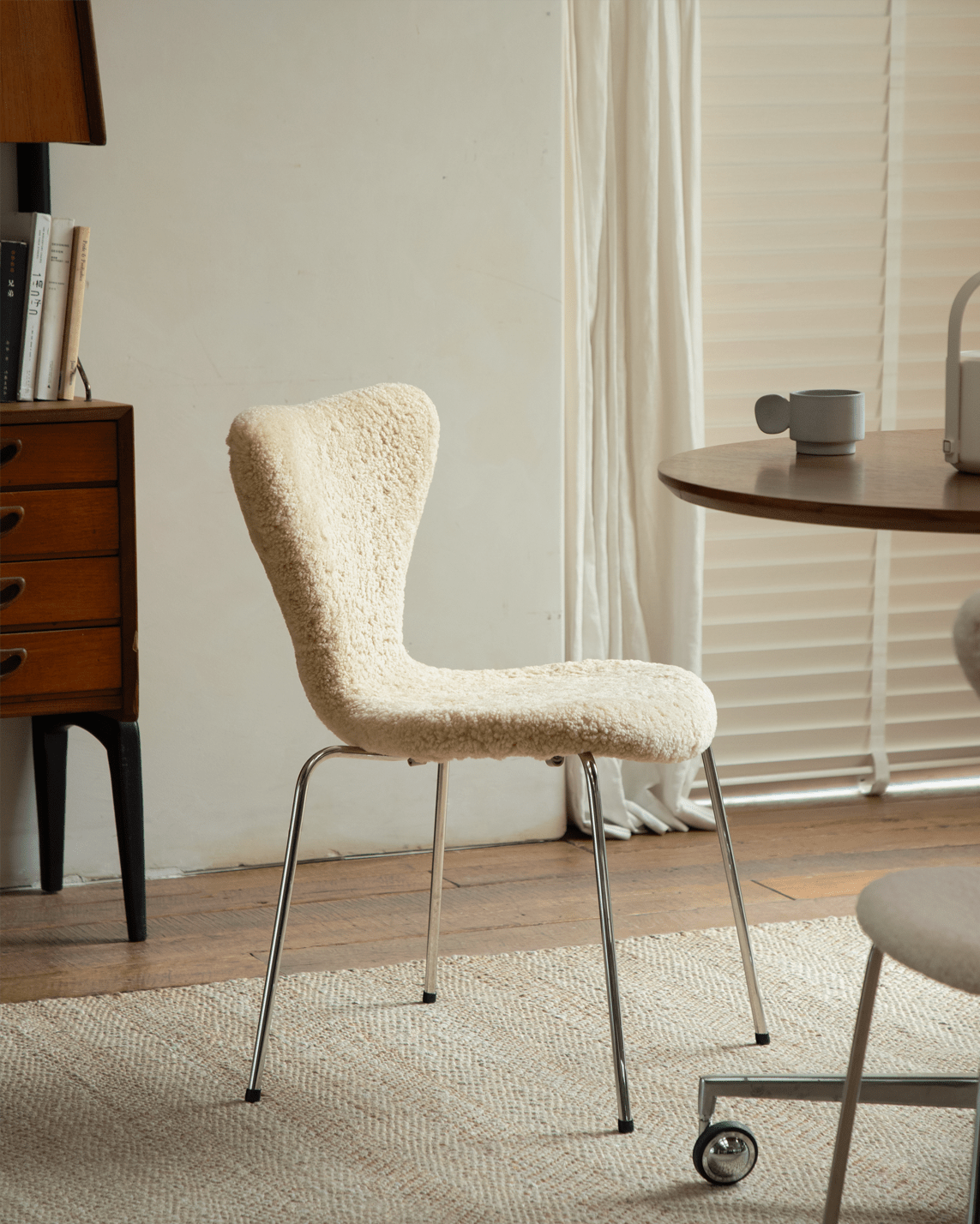 Pietra Shearling Chair