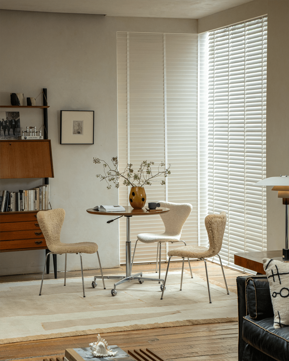 Pietra Shearling Chair