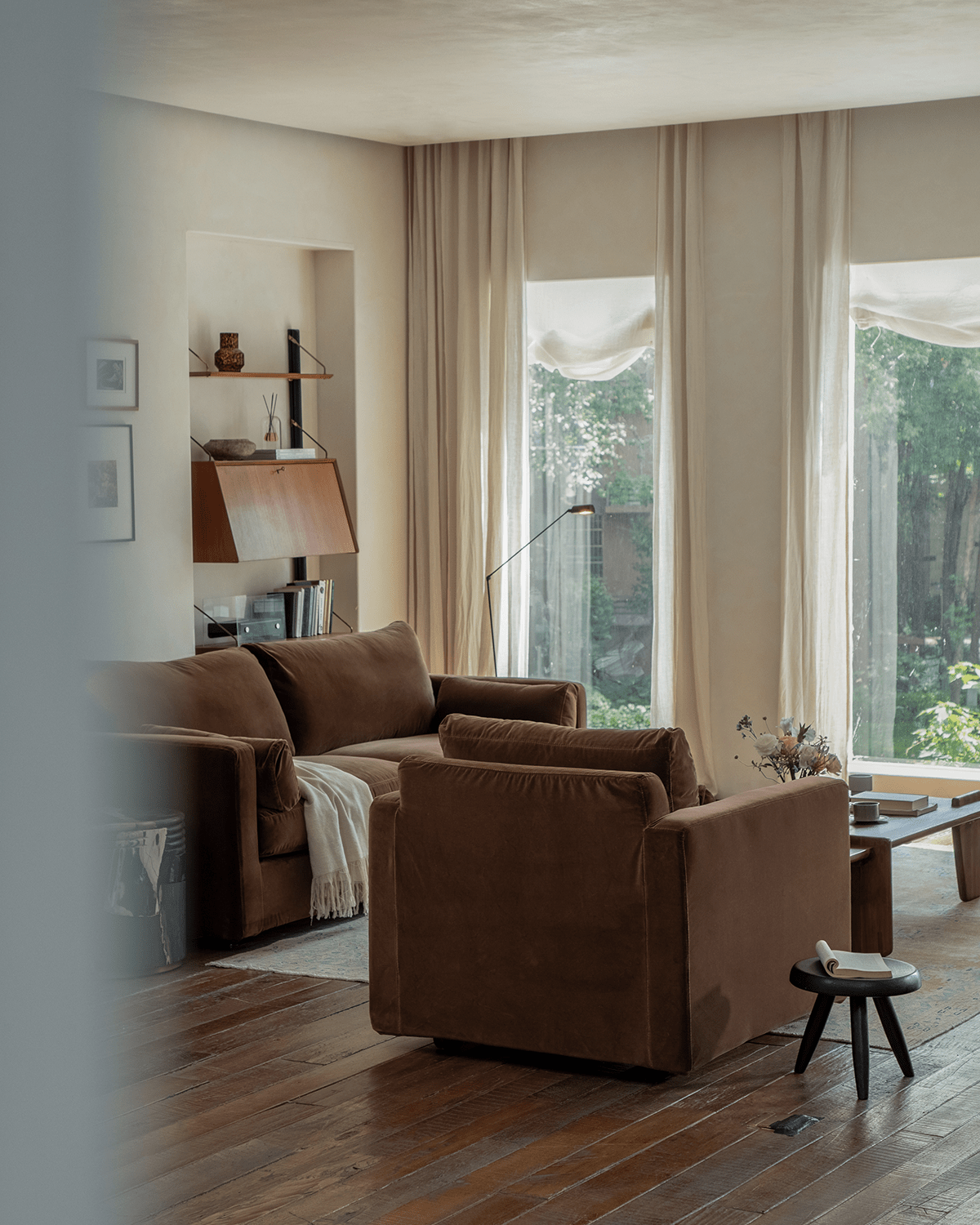 Sofia Velvet Armchair