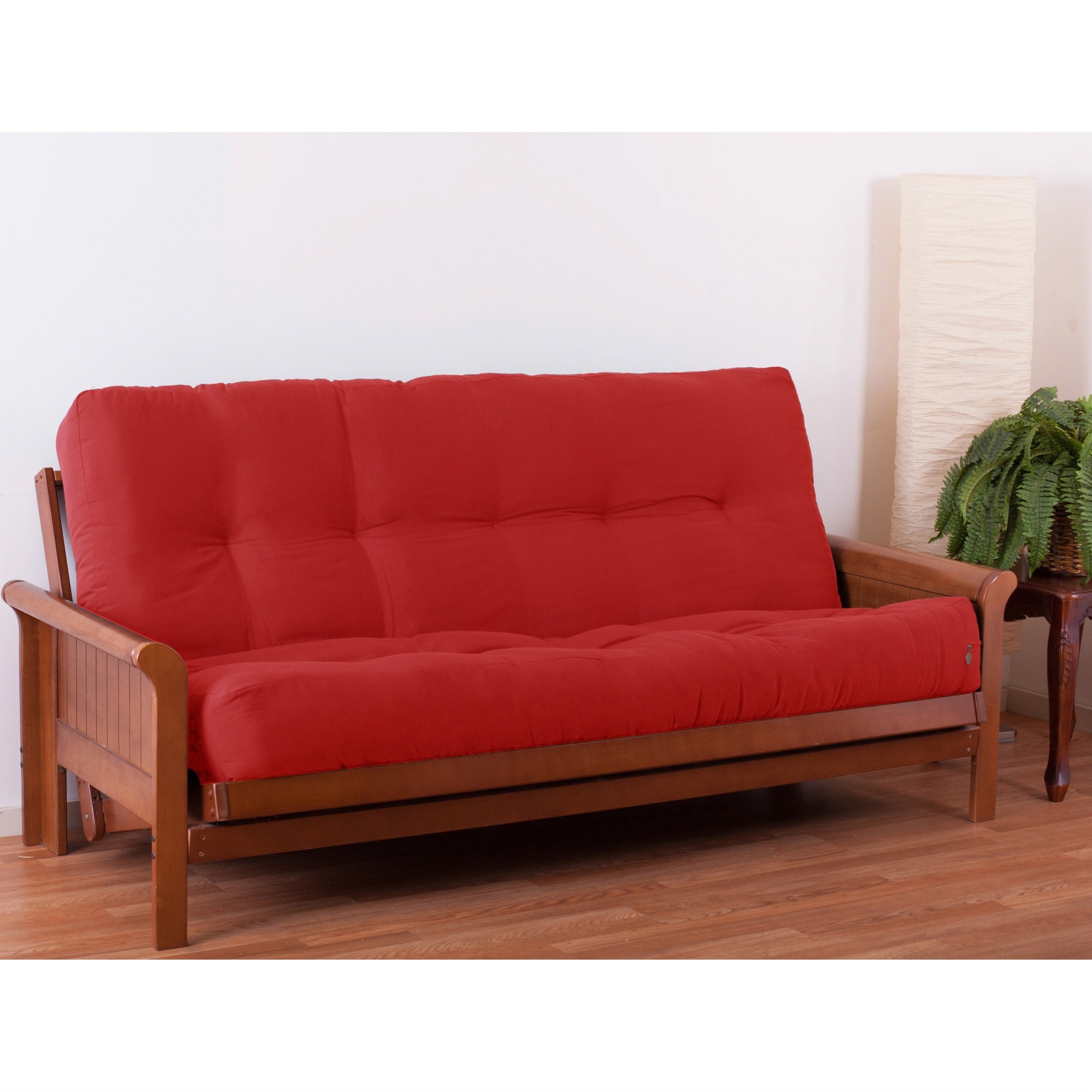 10 Zoll dicke Futonmatratze aus Twill (Einzel-, Doppel- oder Queensize)