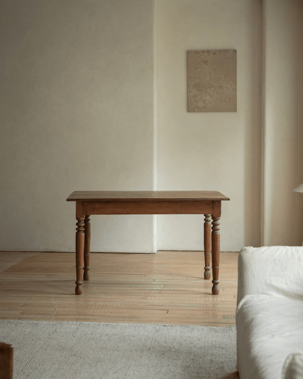 Indonesische Vintage-Teakholztische