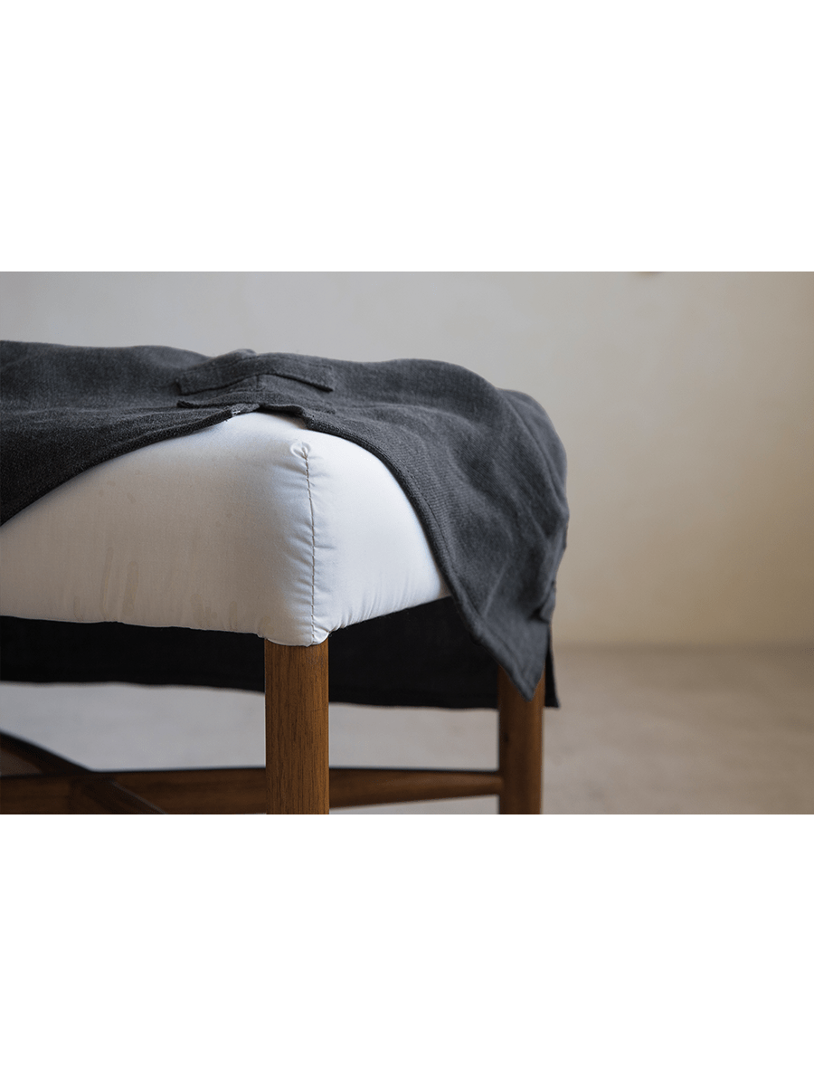 Krabben-Slipcover-Hocker