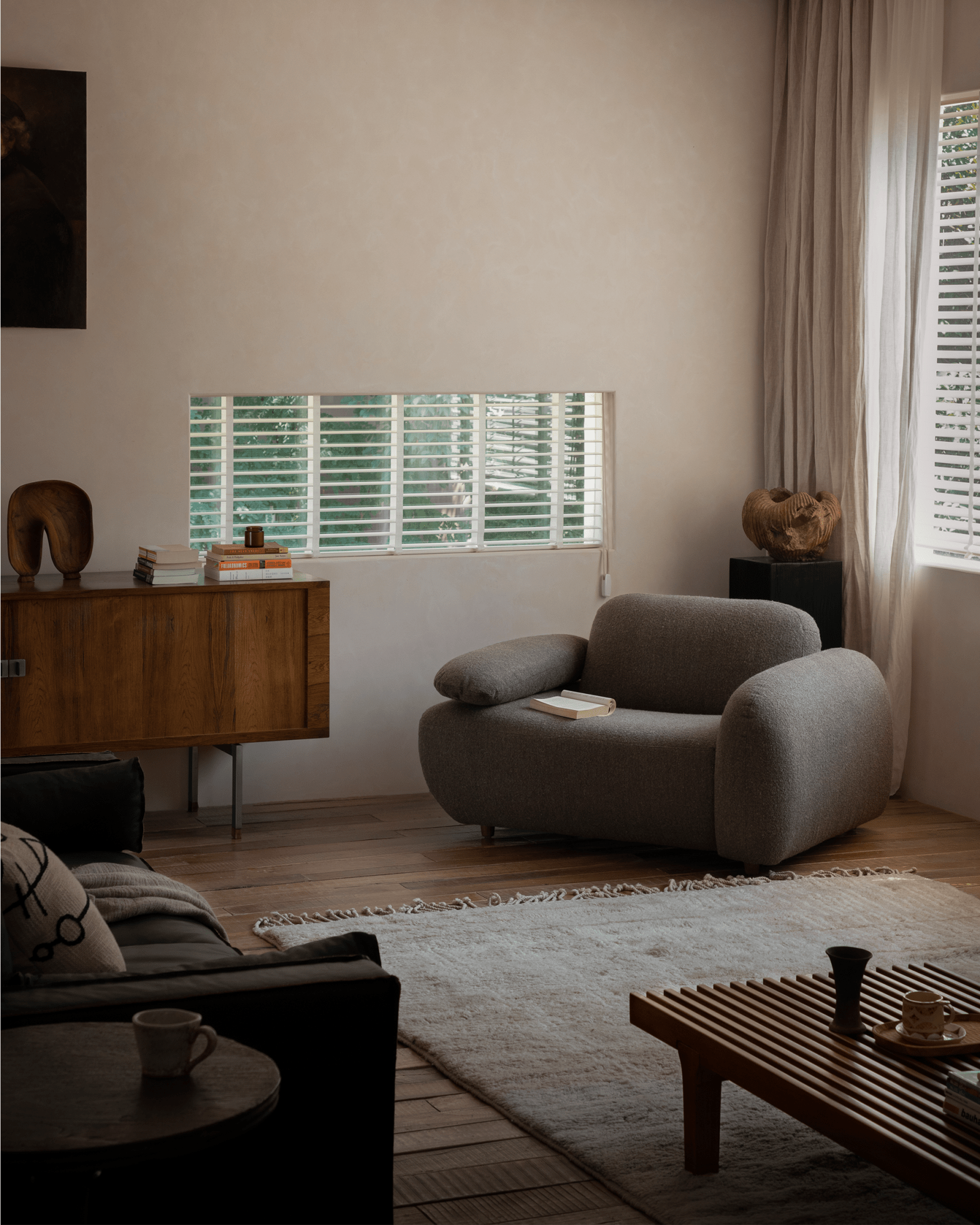 Gestein Bouclé Armchair