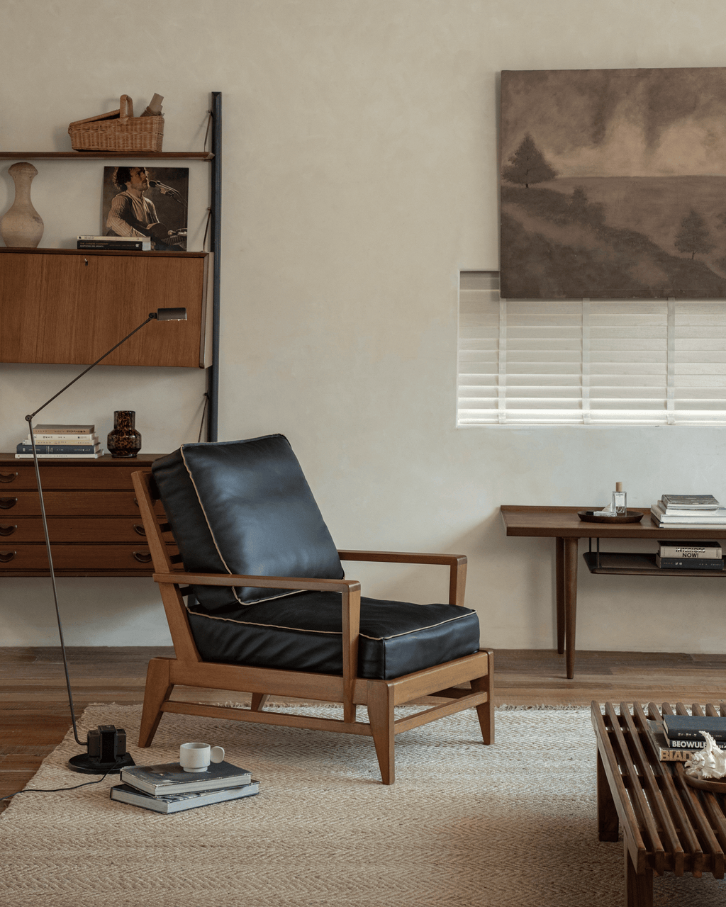 René Leder-Loungesessel