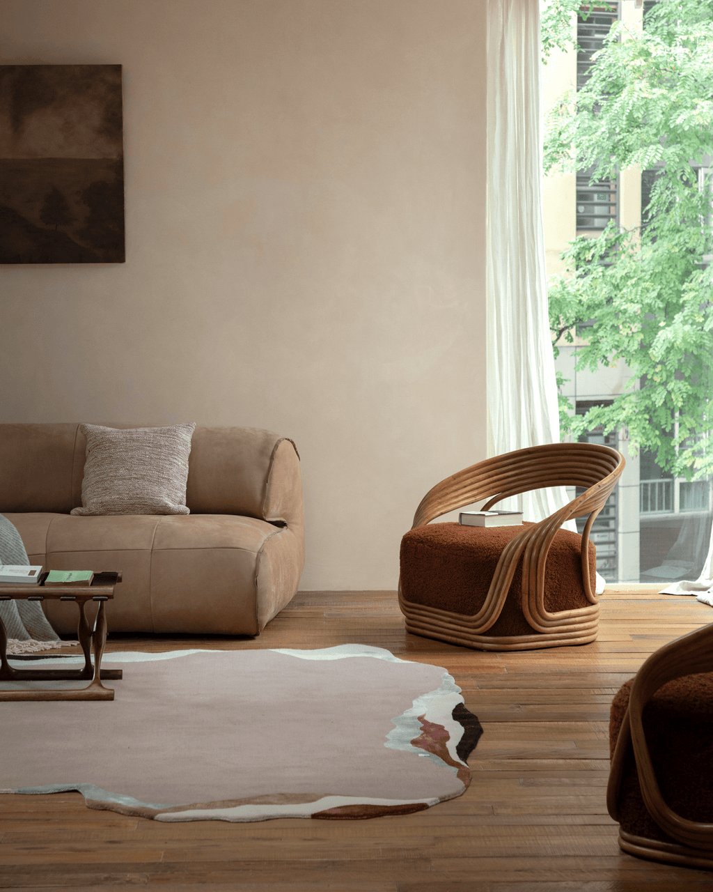 Undina Rattan-Loungesessel