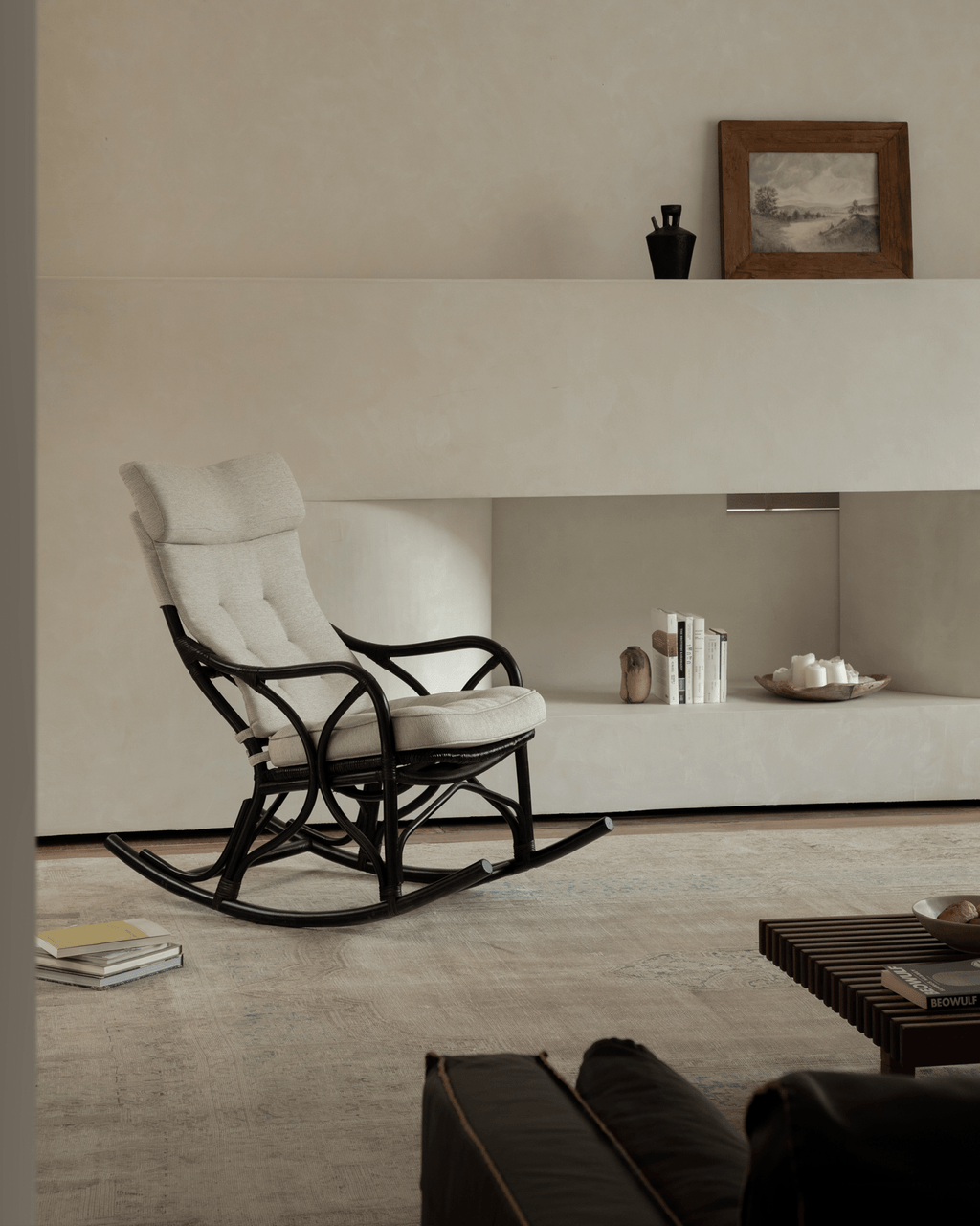 Aku Rattan Rocking Chair