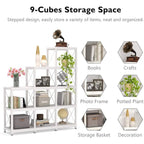 Leiterregal mit 12 Ablagen, Eckregal im Industriestil