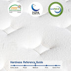 12 mittelfeste Hybridmatratze aus Memory-Schaum im Karton