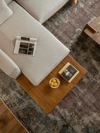 Modulares Sofa aus Tatami-Leinen