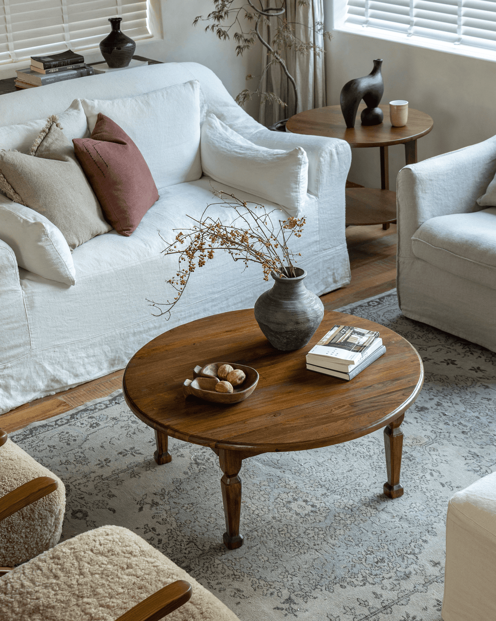 Ray runder Couchtisch