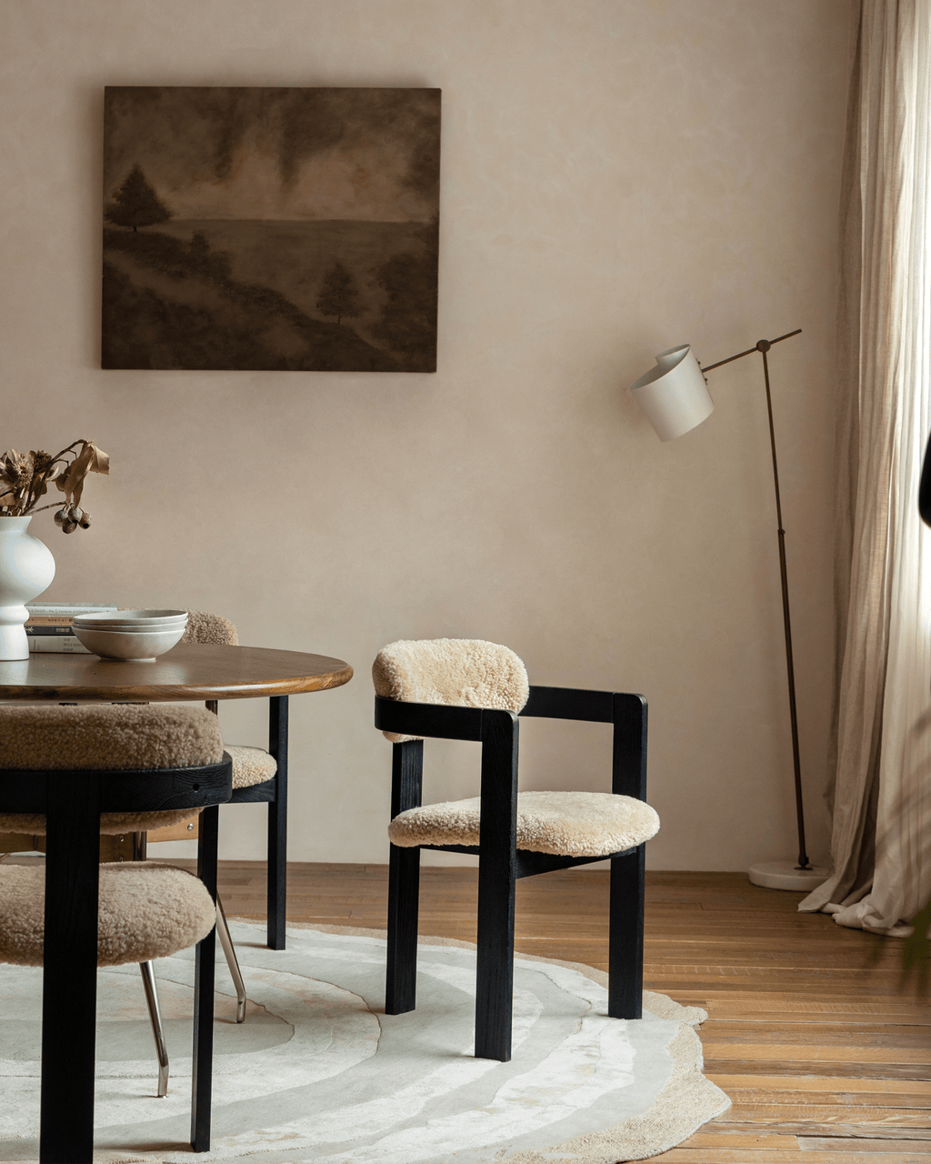 Pamplona Shearling Chair