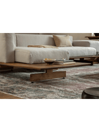 Modulares Sofa aus Tatami-Leinen