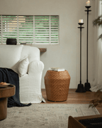 Beistelltisch aus Rattan