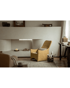 Gleit-Loungesessel aus Rattan