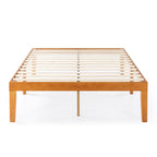 Klassisches 16-Zoll-Plattformbettgestell aus Massivholz in verschiedenen Ausführungen