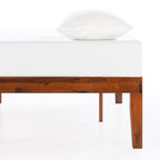 Klassisches 16-Zoll-Plattformbettgestell aus Massivholz in verschiedenen Ausführungen