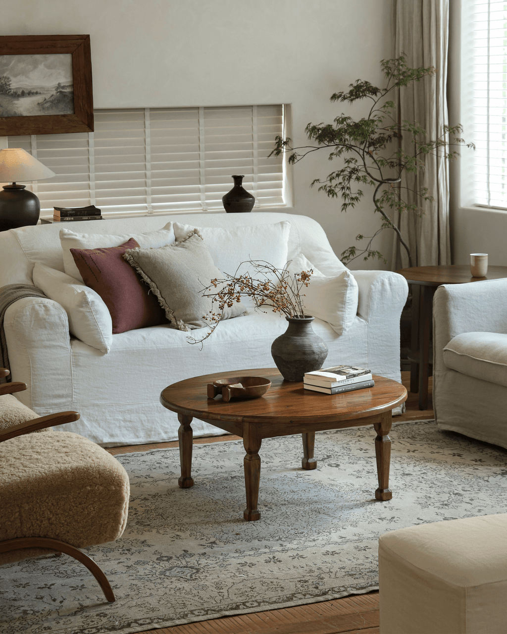 Ray runder Couchtisch