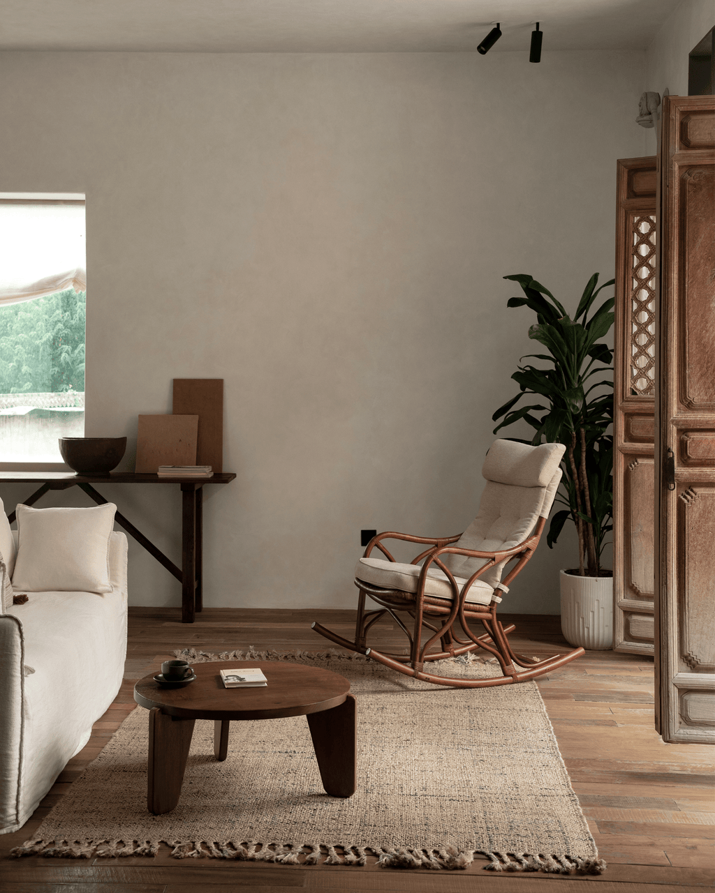 Aku Rattan Rocking Chair