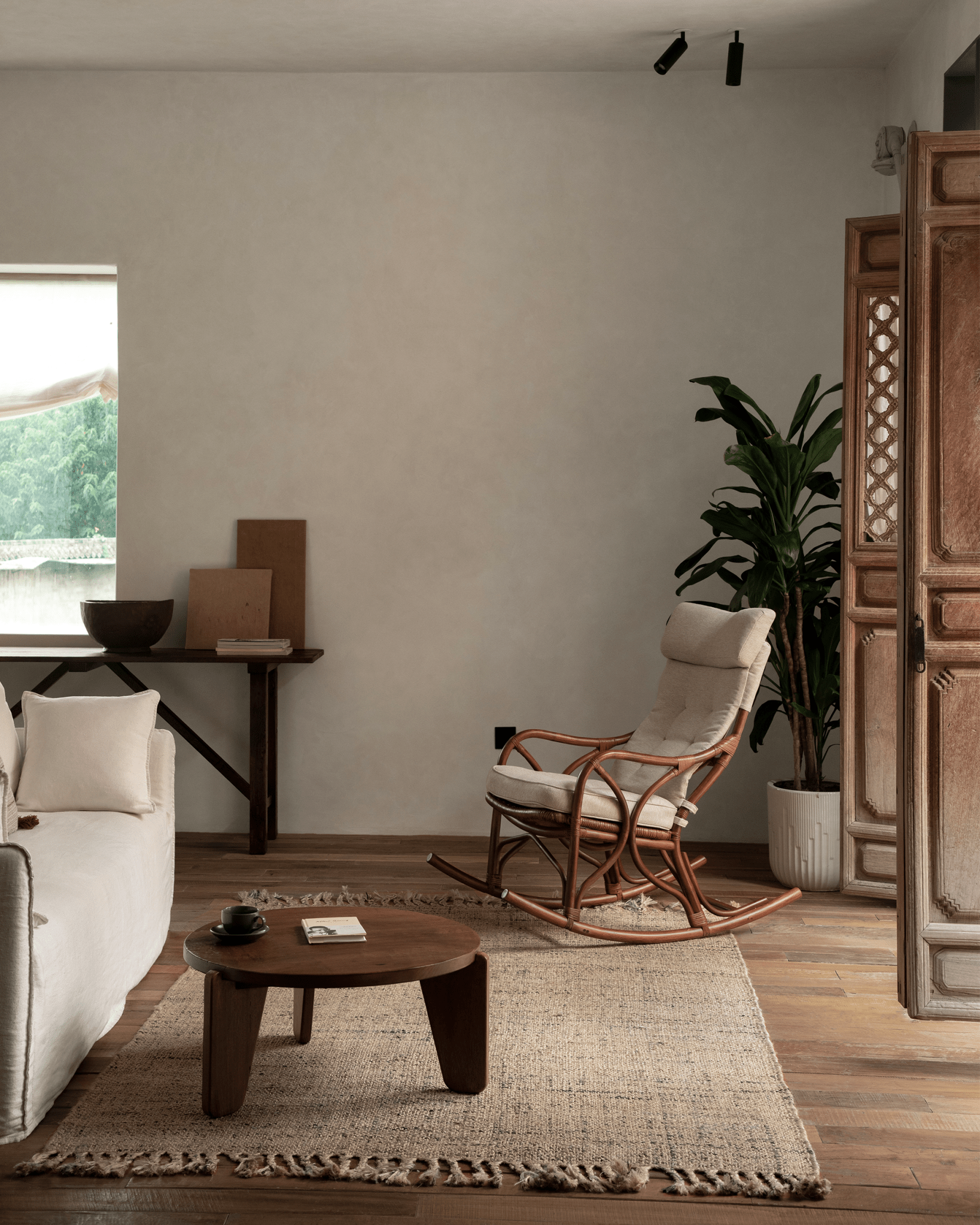 Aku Rattan Rocking Chair