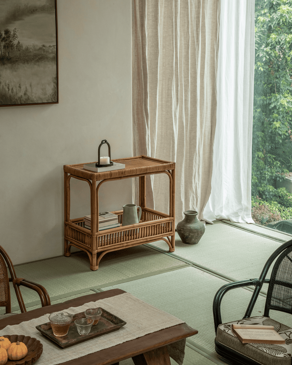 Kaeo Rattan Beistelltisch