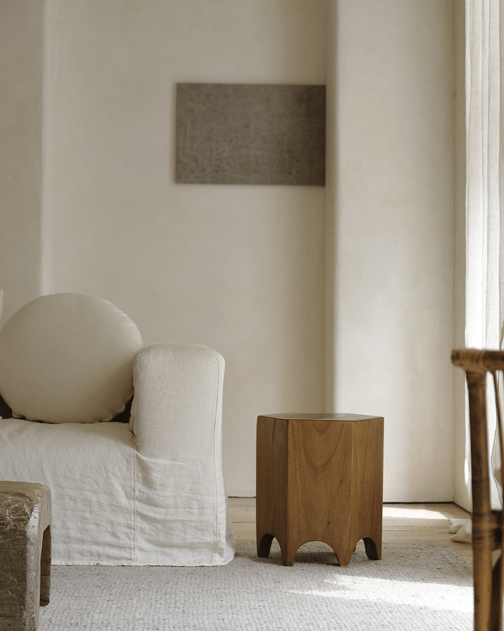 Sechseckiger Beistelltisch