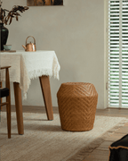 Beistelltisch aus Rattan